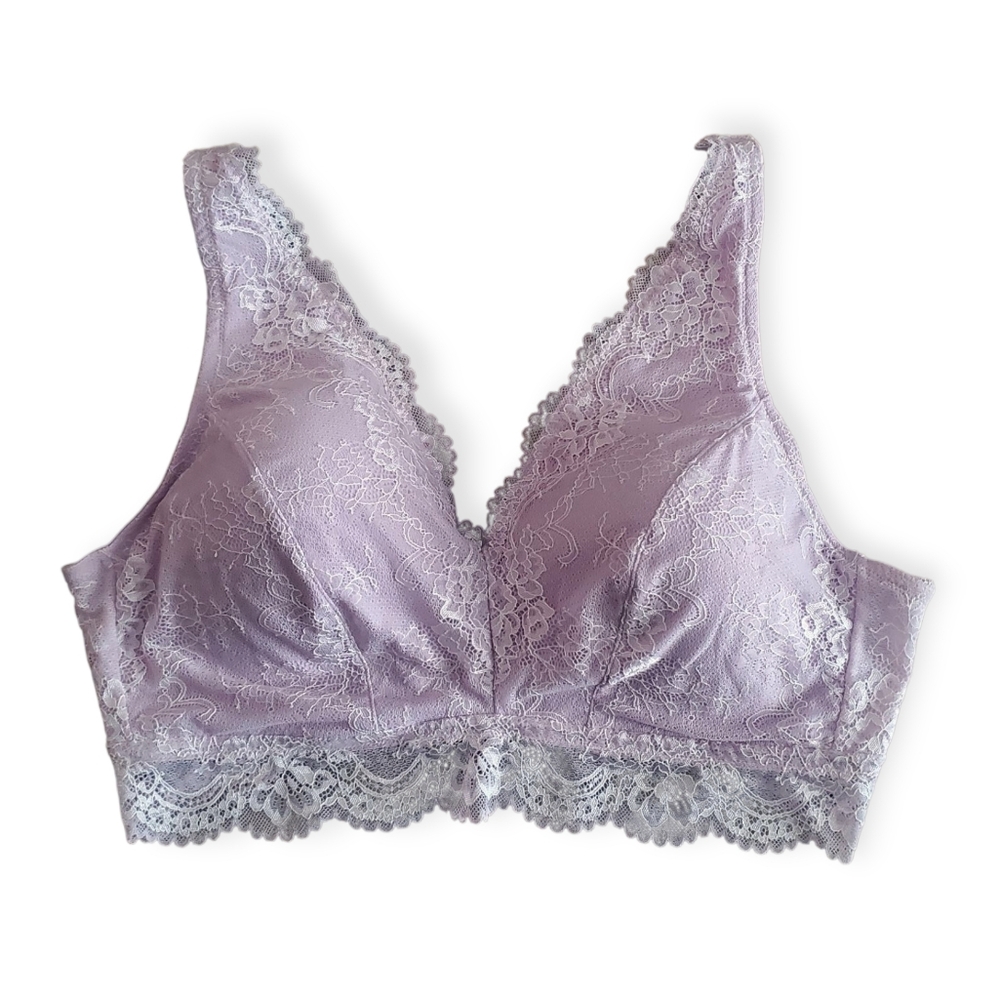 Secret Treasures Lavender Lace Bralette